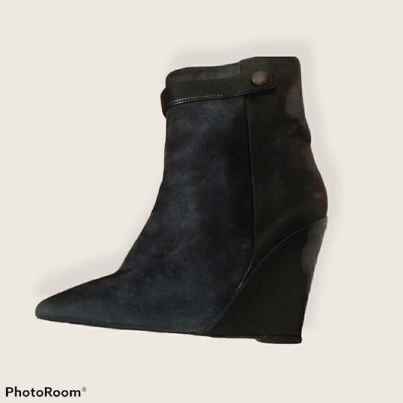 Isabel Marant Suede with Leather Trim Wedg… - Picture 2 of 8